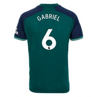 Arsenal Gabriel Magalhaes #6 3rd trikot 2023-24 Kurzarm